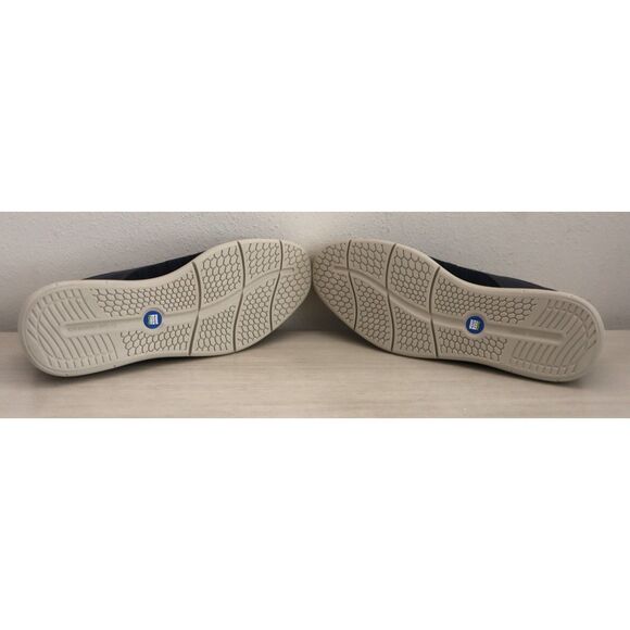 Nunn Bush 85073-492 Men's Sz 12M Navy Multi Chase Knit Plain Toe Oxfords - Picture 4 of 12